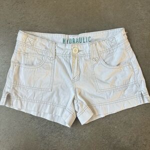 Hydraulic Women's Light Tan Jean Shorts